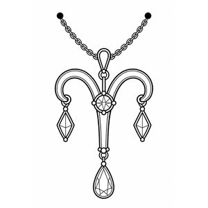 Aries Jewel Zodiac Tattoo - 1 | Temporalis