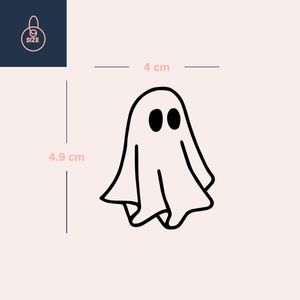 Baby Ghost 4 - Temporalis® - Tymczasowy tatuaż