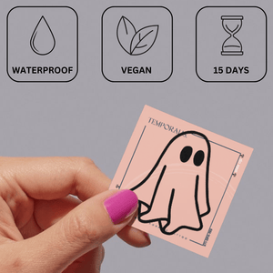 Baby Ghost 3 - Temporalis® - Tymczasowy tatuaż