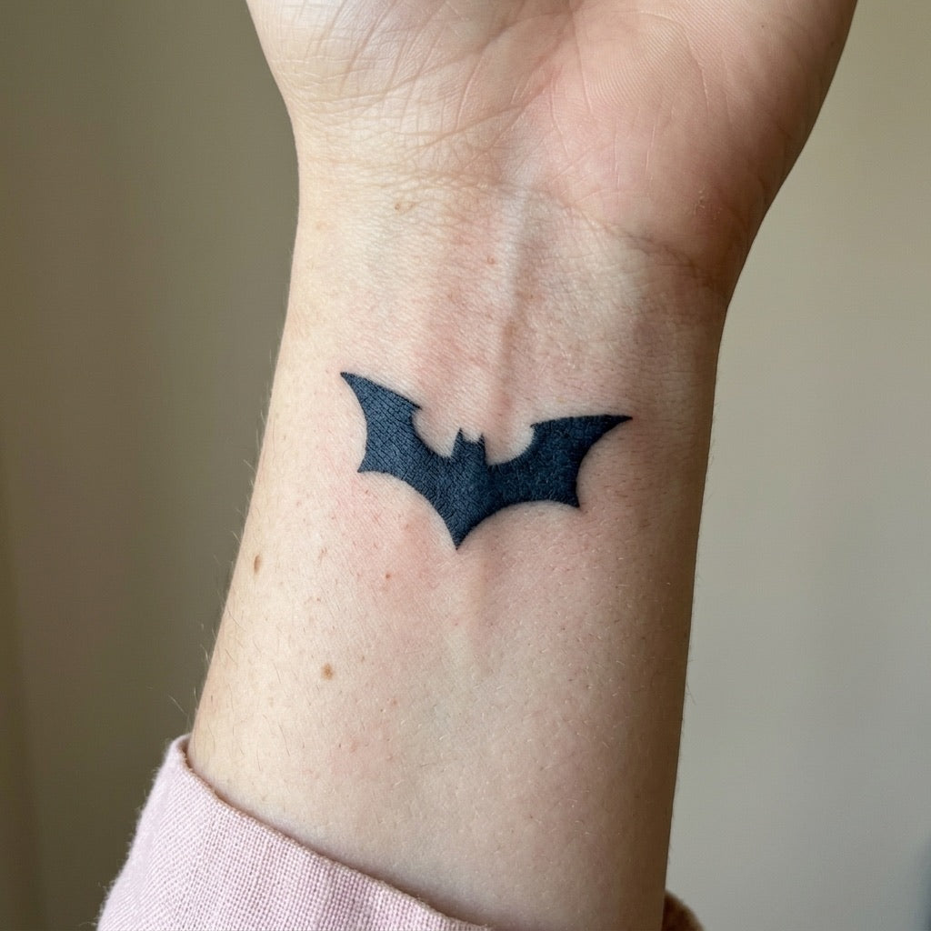 Batman Silhouette Tattoo - 1 | Temporalis