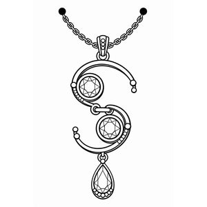 Cancer Jewel Zodiac Tattoo - 1 | Temporalis