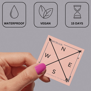 Kompas 3 - Temporalis® - Midlertidig tatovering