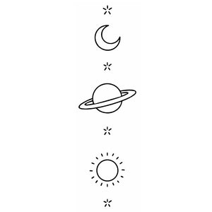 Cosmic Trio Celestial Symbols 2 - Temporalis