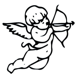 Cupid temporary tattoo with bow and arrow - 2 | Temporalis