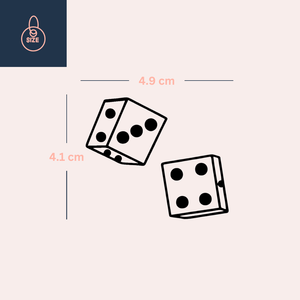 Dices 4 - Temporalis® - Tymczasowy tatuaż
