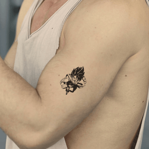 Dragon Ball Goku 1 - Temporalis® - Tymczasowy tatuaż