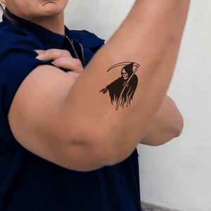 Grim Reaper 1 - Temporalis® - Tymczasowy tatuaż