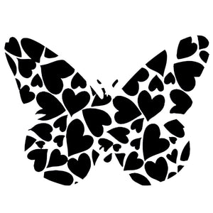 Heart Butterfly Tattoo - 2 | Temporalis