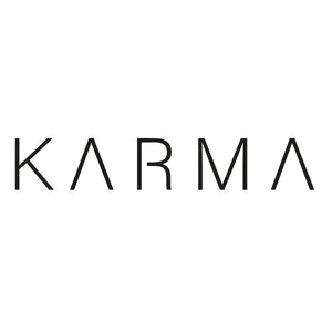 KARMA temporary tattoo in geometric lettering - 2 | Temporalis