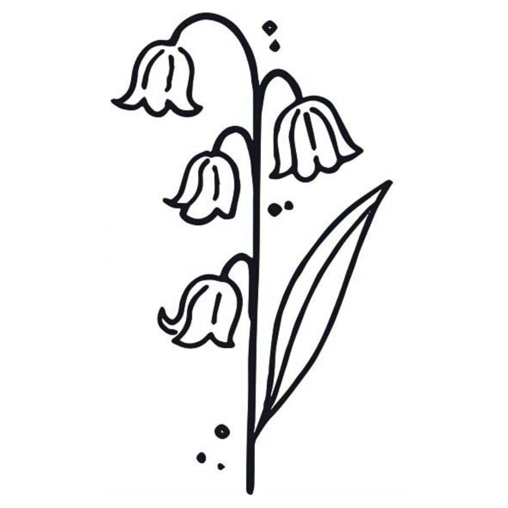 Lily of the Valley Tattoo - 2 | Temporalis