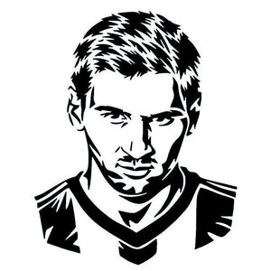 Lionel Messi portrait temporary tattoo - 2 | Temporalis