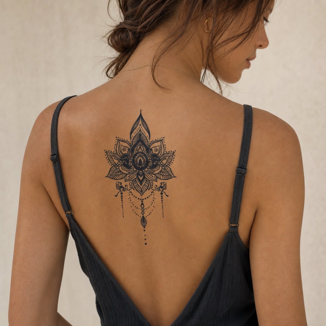 Lotus Mandala Chandelier Tattoo - 1 | Temporalis