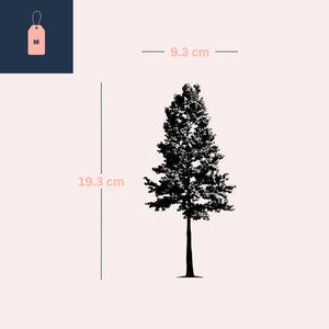 Majestic Pine 2 - Temporalis® - Tillfällig tatuering