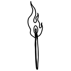 Matchstick Flame 2 - Temporalis