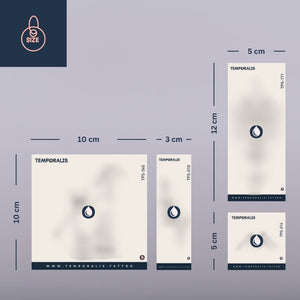 Minimalist Star - Kit de Tatuagens (4 tatuagens) 3 - Temporalis® - Tatuagem temporária
