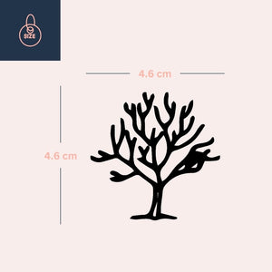 Minimalist tree of life temporary tattoo - 4 | Temporalis