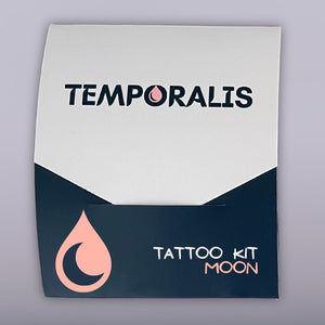 Mond – Tattoo-Set (5 Tattoos) 1 – Temporalis® – Temporäres Tattoo