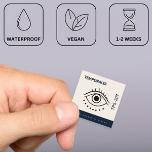 Mystical Eye 3 - Temporalis® - Temporäres Tattoo