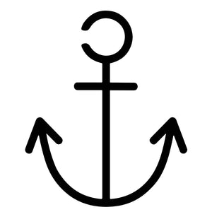 Nautical anchor emblem 2 - Temporalis