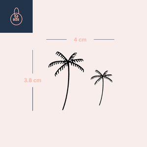 Palme 4 - Temporalis® - Tatuaggio temporaneo