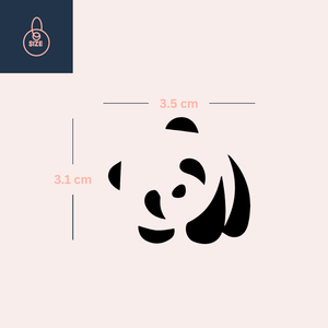 Panda 4 - Temporalis® - Tatuaje temporal