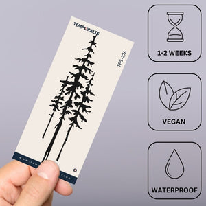 Tallsilhuetter 2 - Temporalis® - Tillfällig tatuering