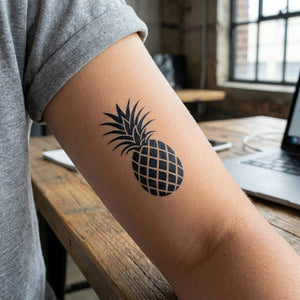 Pineapple Tattoo - 1 | Temporalis