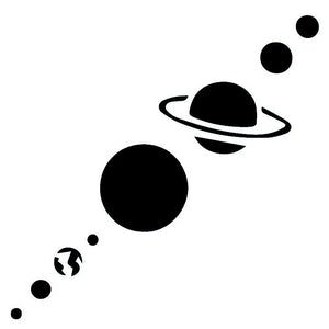 Planety w linii 2 - Temporalis® - Tatuaż tymczasowy