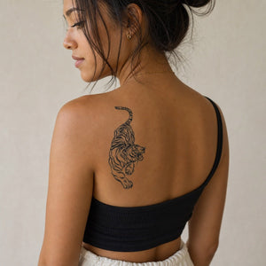 Prowling Tiger Tattoo - 1 | Temporalis