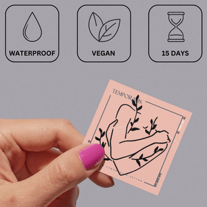 Przytulenie siebie 3 - Temporalis® - Tymczasowy tatuaż