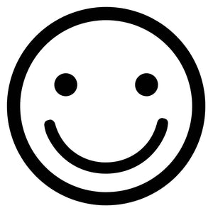 Smiley face temporary tattoo - 2 | Temporalis