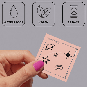 Space Elements 3 - Temporalis® - Tymczasowy tatuaż