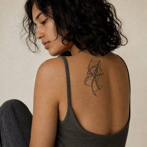 Spider Web Tattoo - 1 | Temporalis