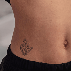 Kwiaty Wiosenne 1 - Temporalis® - Tatuaż tymczasowy