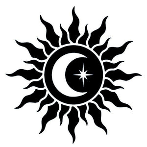 Sole e Luna 2 - Temporalis® - Tatuaggio temporaneo