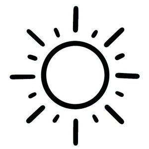 Sunburst 2 - Temporalis® - Tatuaggio temporaneo