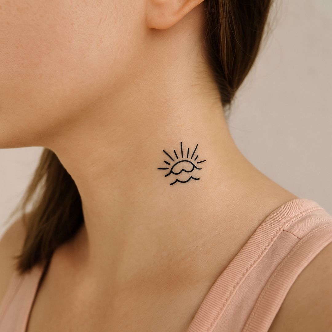 Tatuaggio Alba sulle onde | Temporalis, image size:1080x1080