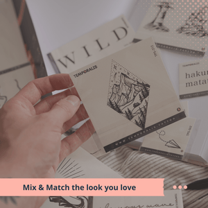 The adventurer - Premium tattoo box, for men (20 tattoos) 5 - Temporalis