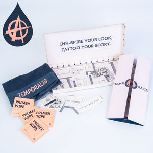 The rebel - Premium tattoo box, per donna (20 tatuaggi) 1 - Temporalis® - Tatuaggio temporaneo