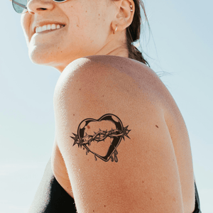 Tornehjerte 1 - Temporalis® - Midlertidig tatovering