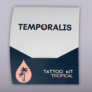 Tropical - Tatoveringssæt (5 tatoveringer) 1 - Temporalis® - Midlertidig tatovering