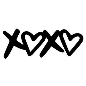 XOXO Hearts temporary tattoo - 2 | Temporalis