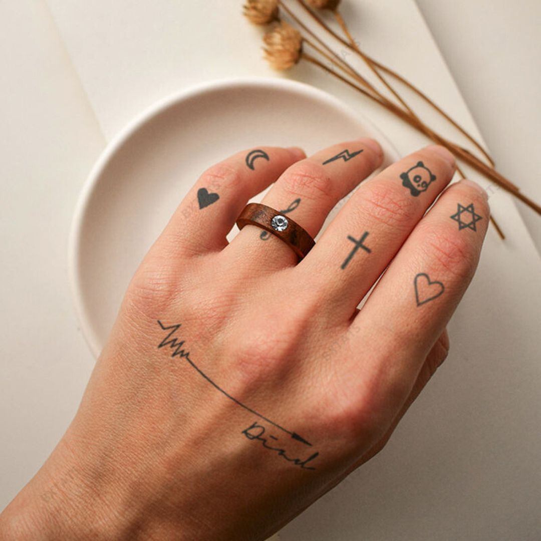 Coleccion de tatuajes de anillos Temporalis