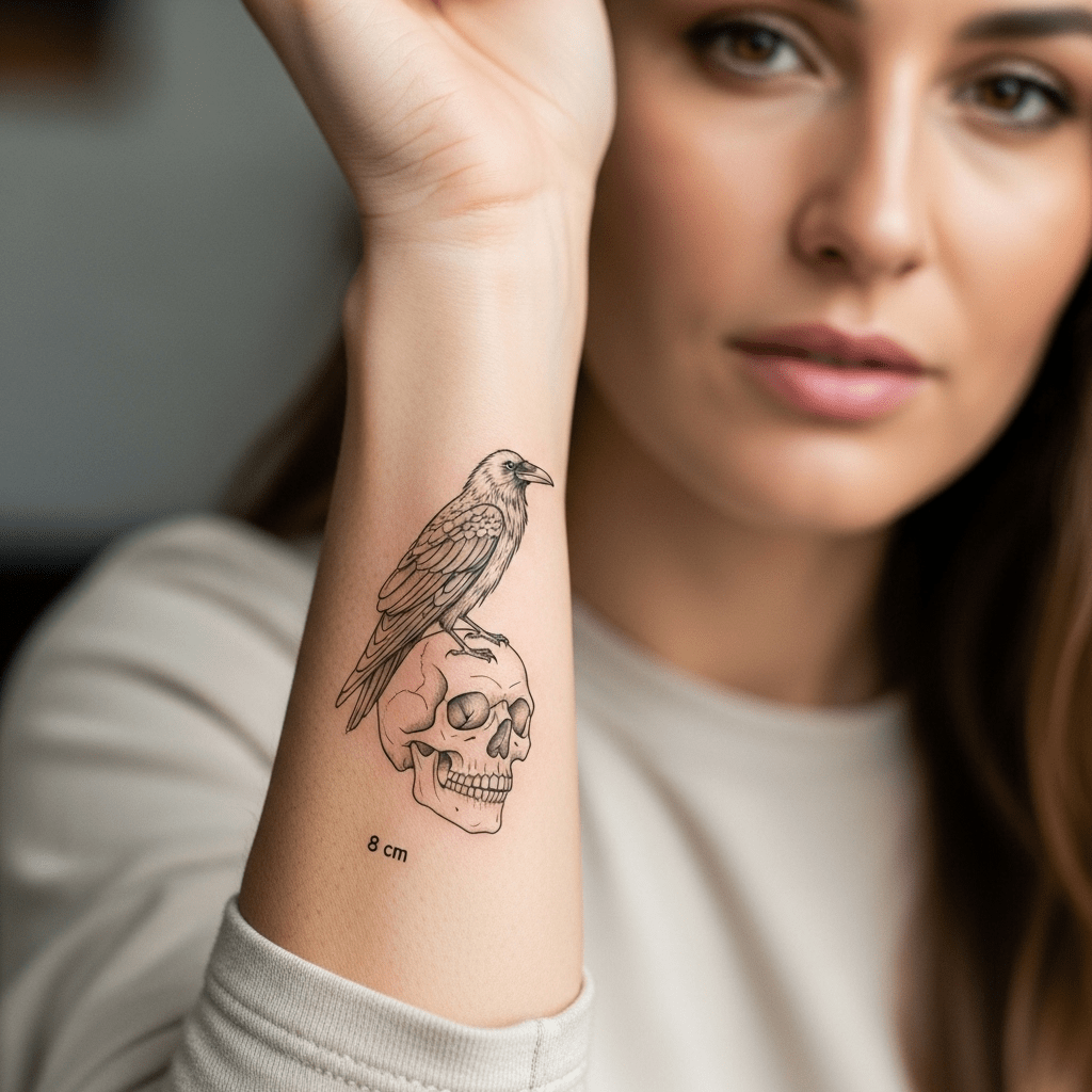 Gotische tattoo – Vegan tijdelijke tattoos | Temporalis®