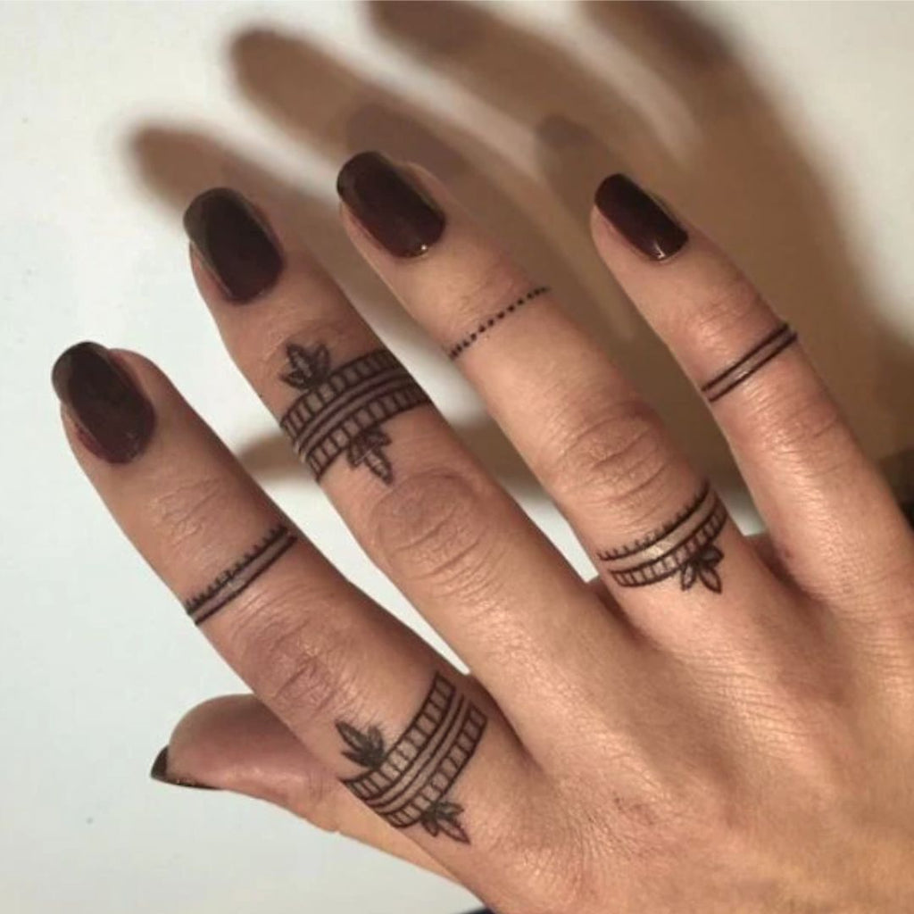 Coleccion de tatuajes de anillos Temporalis