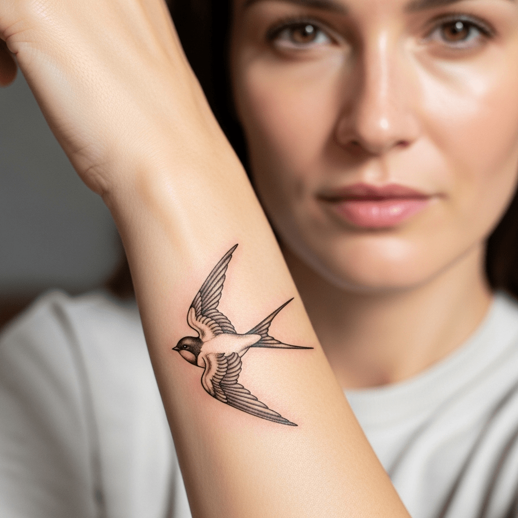 Svalotatueringar - Temporalis