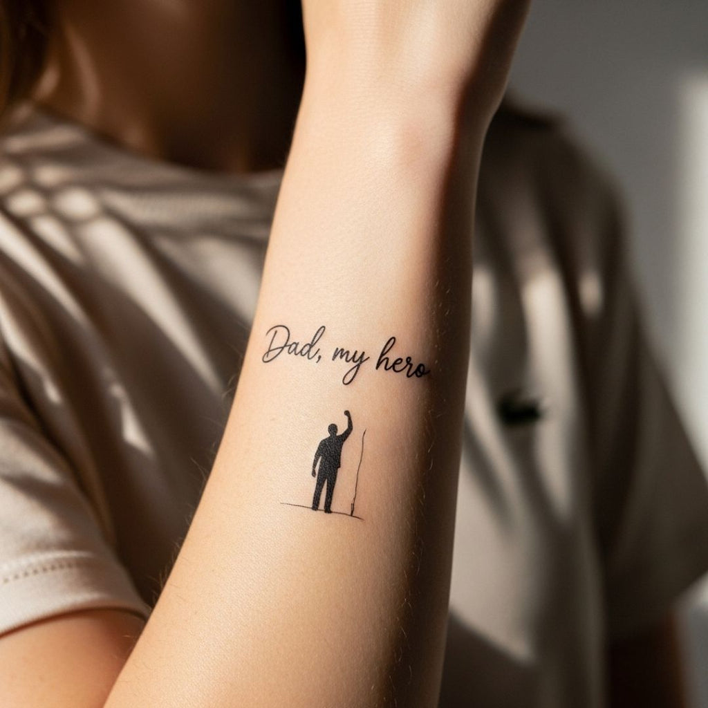 Papa tattoo – Vegan tijdelijke tattoos | Temporalis®, image size:1024x1024