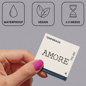 AMORE Temporary Tattoo – Split O - 3 | Temporalis