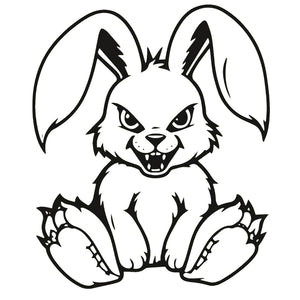Evil Bunny Tattoo - 2 | Temporalis