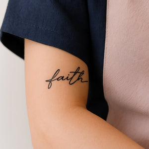 "faith" handwriting 1 - Temporalis
